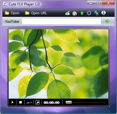 Screenshot for Cute FLV Player 1.0